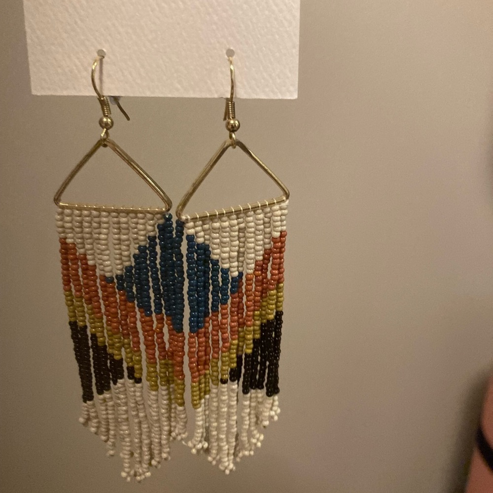 Beautiful handmade earrings by ink and alloy. Brand new.